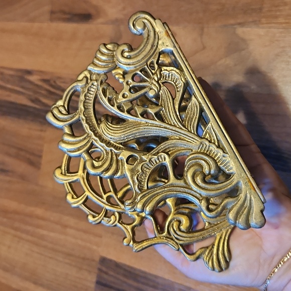 Teleflora Other - Vintage Brass Art Nouveau Style Napkin Holder